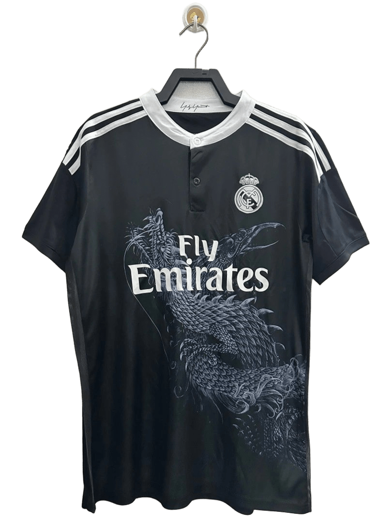 Real Madrid Football Badge Dragon Unisex T-Shirt Breathable Fabric