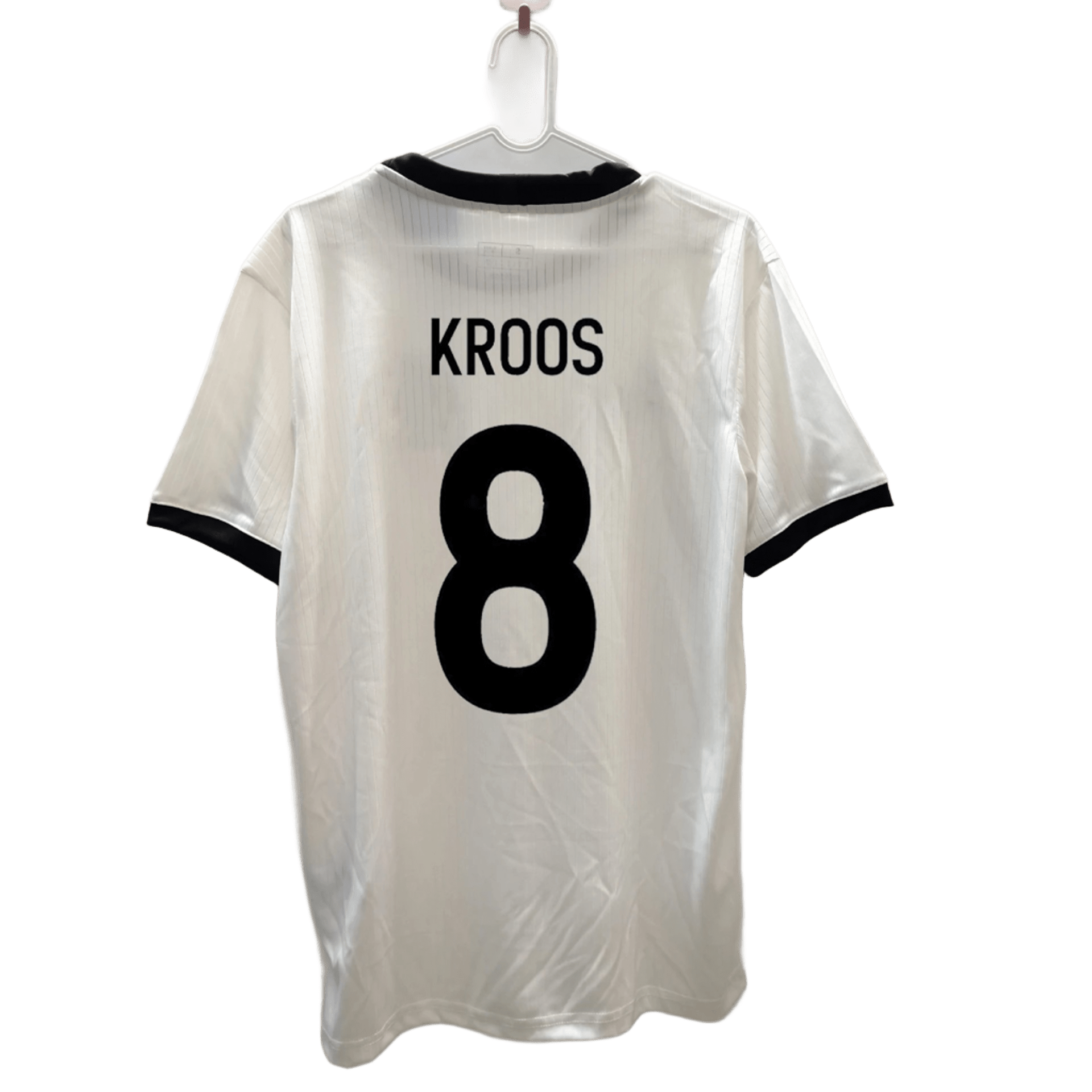 Real Madrid Home White Jersey Quick-Dry Breathable Kroos 8