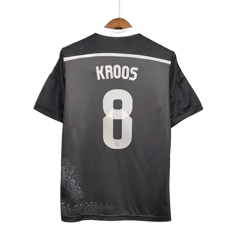 Real Madrid Kroos Black Football Jersey