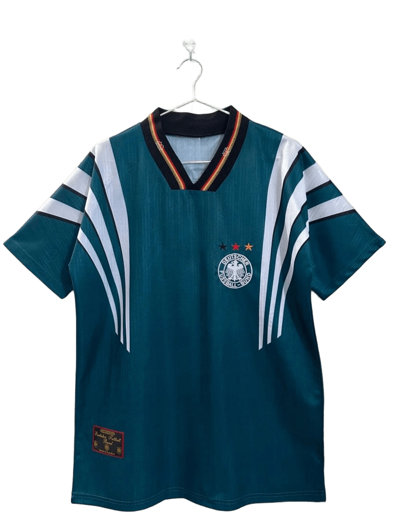 Retro Germany Football Shirt Green - Vintage Soccer Jersey