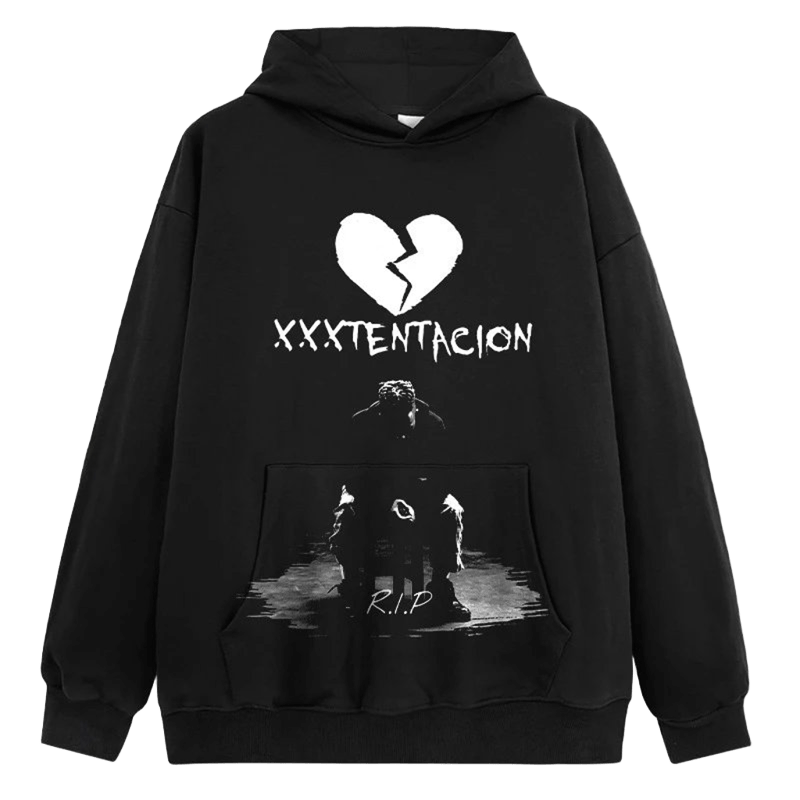 R.I.P Heart Unisex Hoodie - Soft Cotton Streetwear