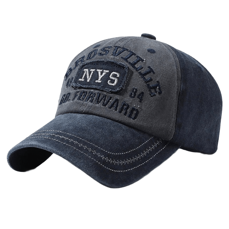 ROSVILLE 84 Baseball Cap | Distressed Cotton NYS Unisex