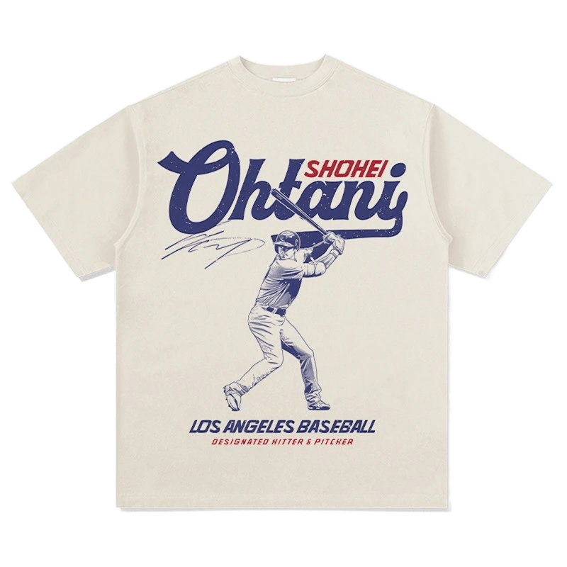 Shohei Ohtani Baseball Tee: Unisex Cotton Streetwear