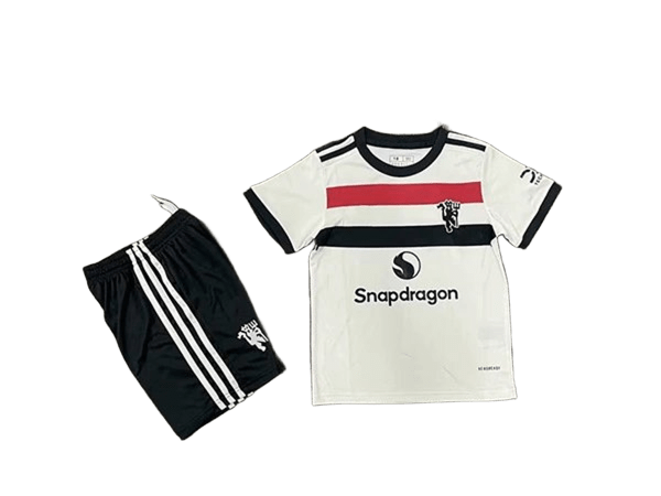 Snapdragon Trendy B/W/R Cotton T-Shirt Shorts Casual Set