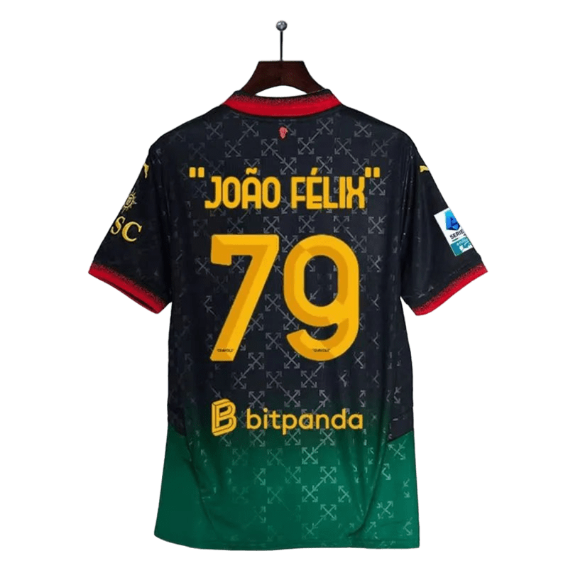 Sporting CP João Félix Black Green Soccer Jersey