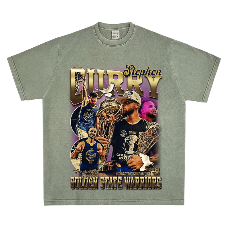 Stephen Curry MVP Retro Basketball Tee, Unisex Streetwear