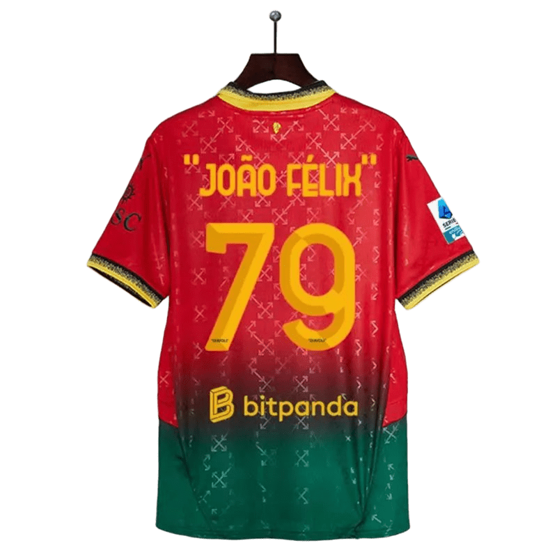 Tempo João Félix 79 Red Green Football Jersey