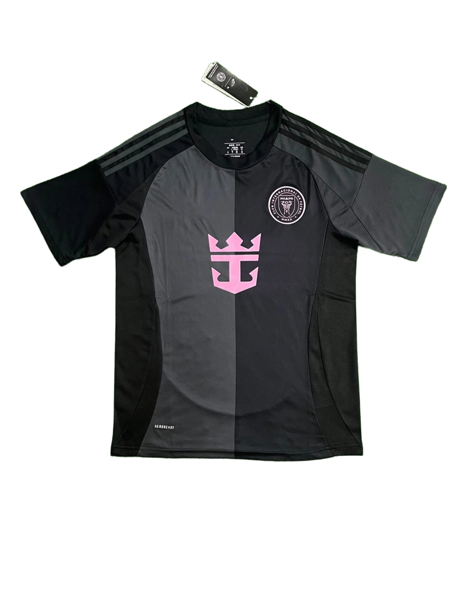 Trendy Breathable Quick-Dry Sports T-Shirt Black Gray Unisex