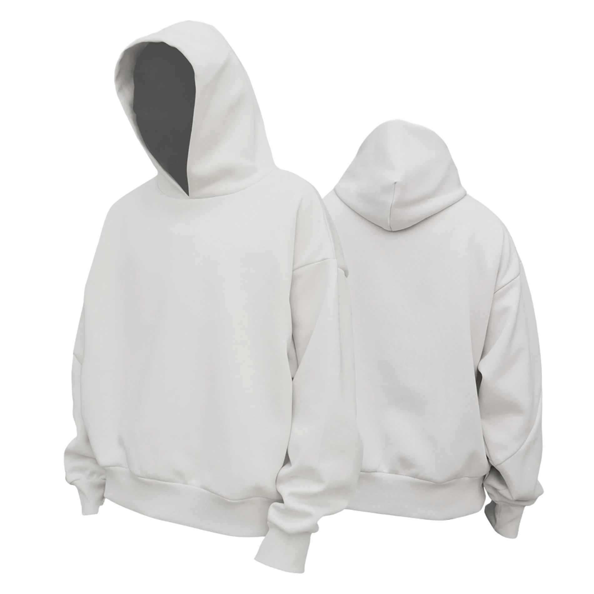 Unisex Beige Hoodie - Soft Cotton, Street Style