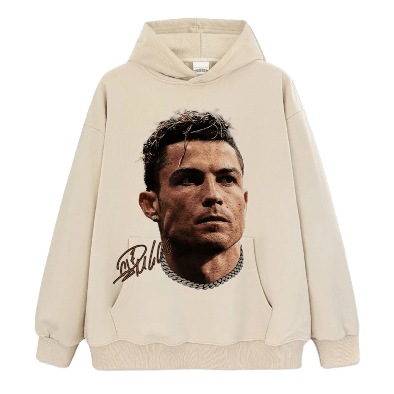 Unisex Soft Cotton Hoodie with Print & Logo