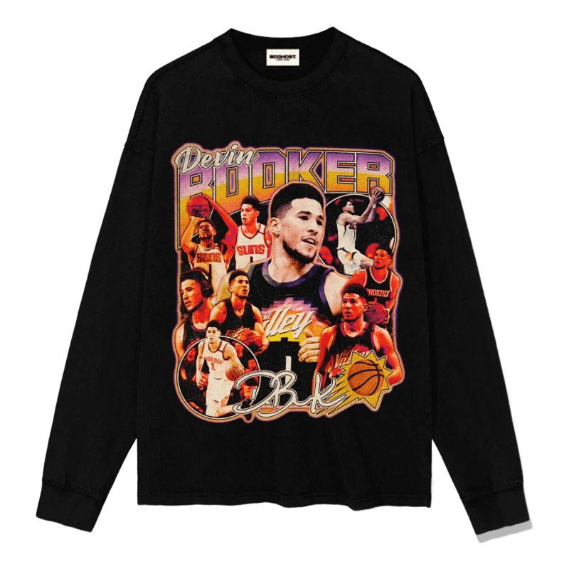 Vintage Basketball Tee: SUNS Logo & Collage Print - Unisex Cotton