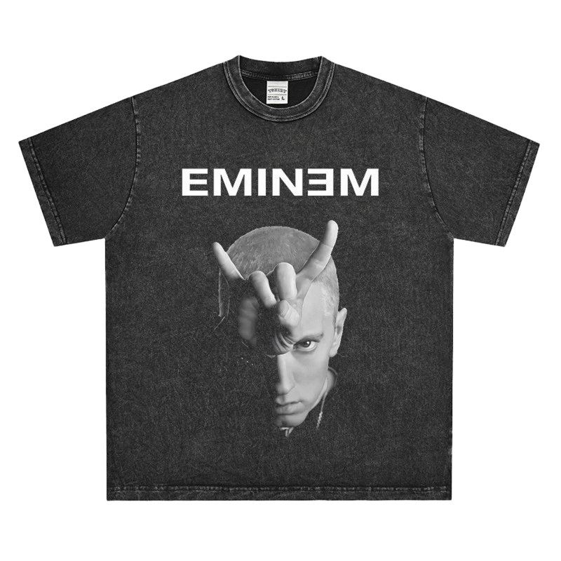 Vintage Eminem T-Shirt - Black Cotton Tee, Unisex Streetwear