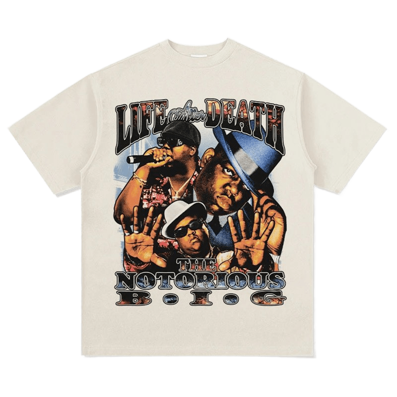 Vintage Hip-Hop Cotton Tee 