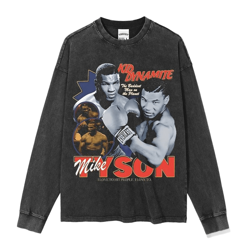 Vintage Mike Tyson Graphic Tee: Retro 