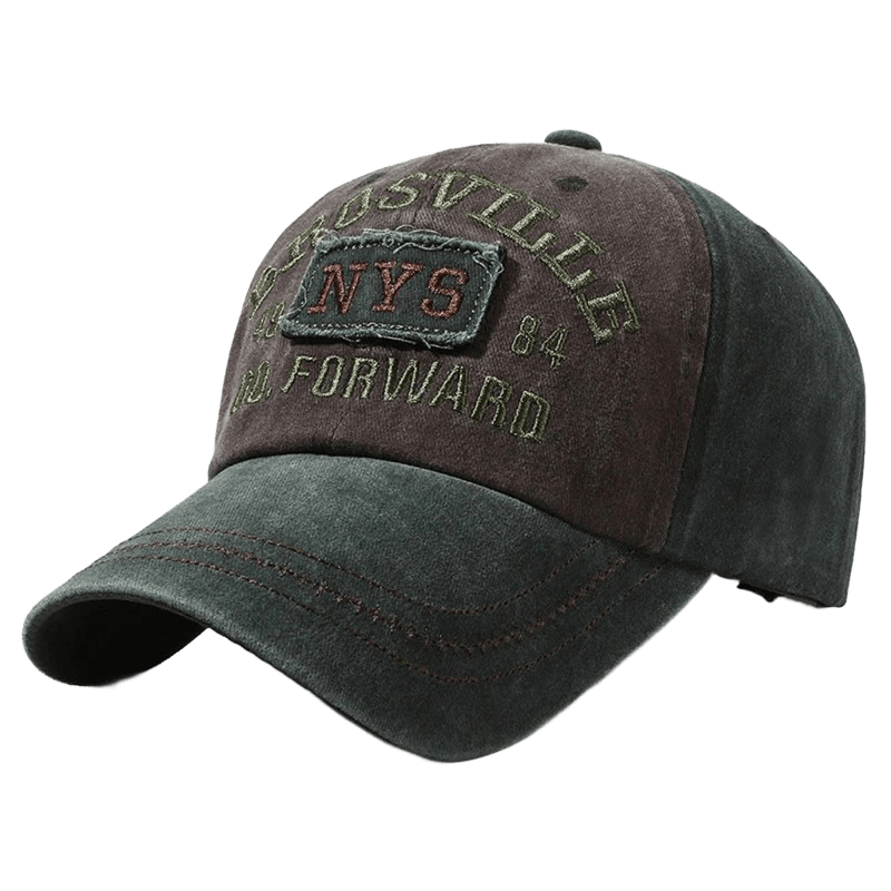 Vintage NYS Baseball Cap | Distressed Cotton Unisex Hat