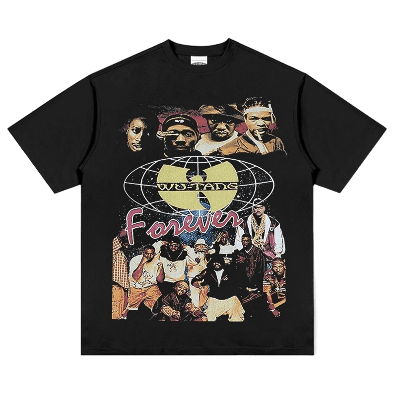 Wu-Tang Forever Retro T-Shirt - 90s Hip-Hop Streetwear