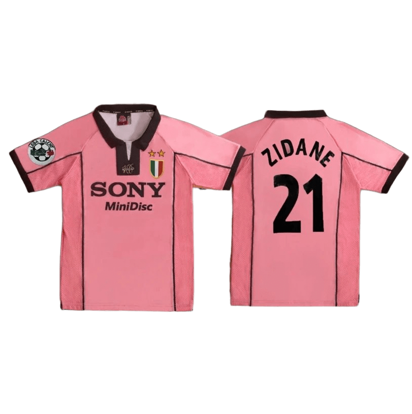 ZIDANE MiniDisc Pink Breathable Soccer Jersey